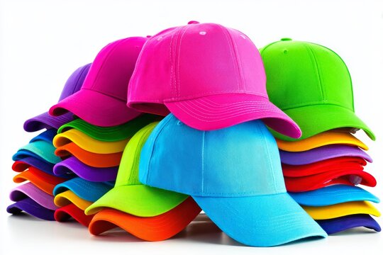 Colorful wholesale baseball caps